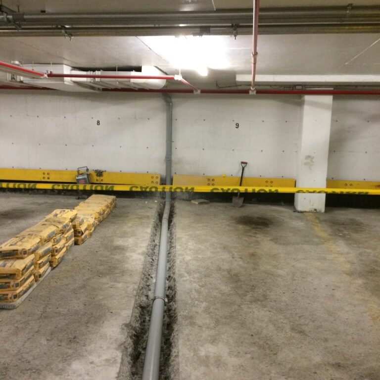 parking garage drainage